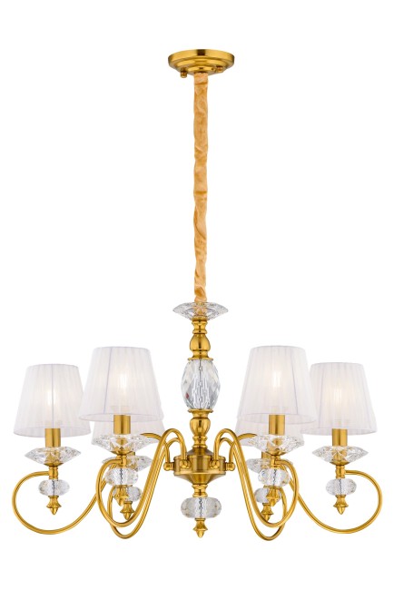 Люстра 2237P/6 PT BRS