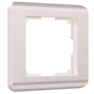 Рамка из пластика на 1 пост Stream перламутровый W0012113