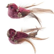 Украшение новогоднее "Птичка", 13*5,5*6см 761633