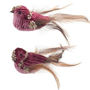 Украшение новогоднее "Птичка", 13*5,5*6см 761633