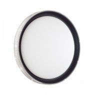 Светильник 3049/DL PALE SN 132 пластик/белый/черный LED 48Вт 3000-6300K D395 IP43 пульт ДУ SHINY