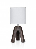 Настольный светильник В-HS7819 dark brown+white shade 01104603