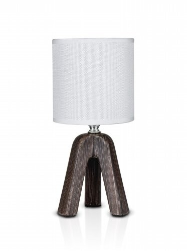 Настольный светильник В-HS7819 dark brown+white shade 01104603