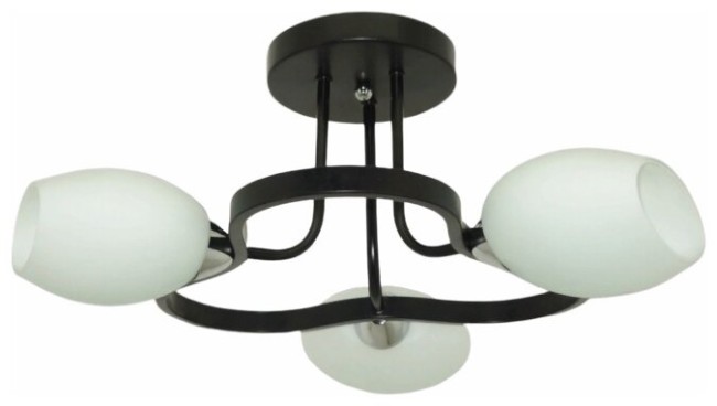 Светильник РС19280 BK+CR/3C