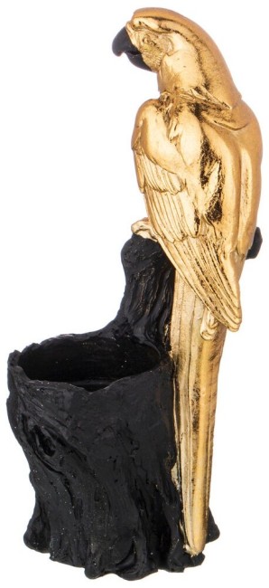 ПОДСВЕЧНИК "ПОПУГАЙ" АРТИ-М 537-382 9,5*7 СМ. ВЫСОТА=19,5 СМ