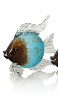 Фигурка рыбы Nimba 23х7х22 см стекло 244481