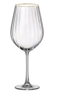 Рюмка для красного вина "COLUMBA OPTIC"; декор "Отводка золото", 500 мл (набор 6 шт.) БСС0433