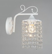 Бра ЛУМИС N3795/1W WT белый 1х40W E27 h220 crst, QH21 988011552