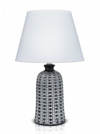 Светильник настольный В-HS8399-M black+white shade 01103955