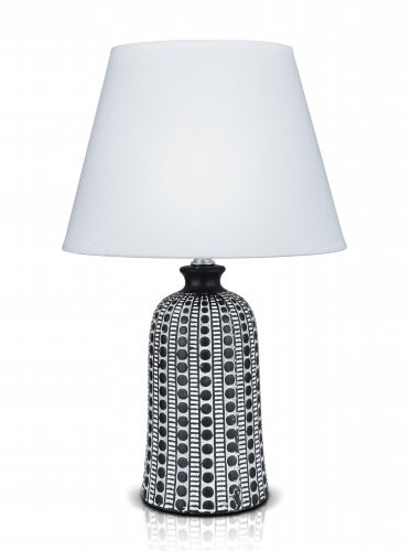 Светильник настольный В-HS8399-M black+white shade 01103955
