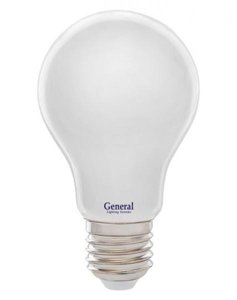Лампа светодиодная GLDEN-А60S-M-13-230-E27-2700 мат.фил 649938