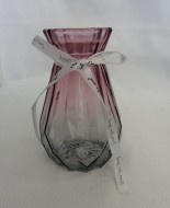 Ваза стекло H-15см FQY-XHNC серо-бордовый VSP-20