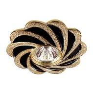 Светильник точечный NT 370220, черный/золото